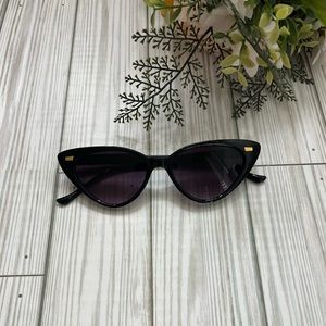 Black Cat Eye Sunglasses